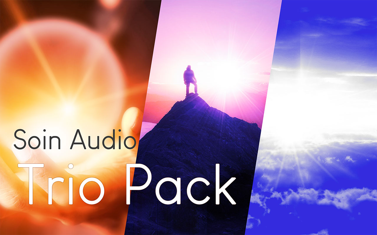 Soin audio - trio pack